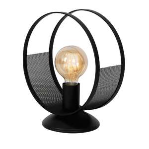 Luminex Siner 9737 lampa stołowa lampka 1x60W E27 czarny