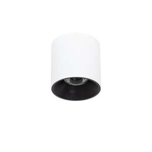 Italux Altisma CLN-6677-95-WH-BL-3K plafon lampa sufitowa spot 1x15W LED 3000K 1650Lm biały/czarny