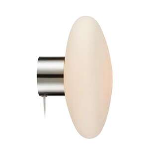 Markslojd Locus 108538 plafon kinkiet lampa ścienno-sufitowa 1x40W E14 biały/srebrny