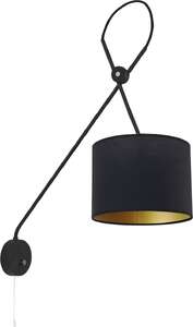 Kinkiet Nowodvorski Viper 6513 lampa ścienna na wysięgniku 1x40W E14 czarny - wysyłka w 24h
