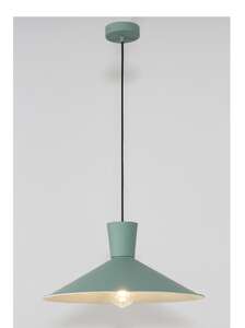 Candellux Ledea Elista 50101247 lampa wisząca zwis 1x60W E27 zielona