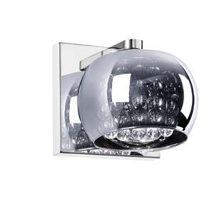 Kinkiet Zuma Line Crystal W0076-01A-B5FZ lampa kryształowa ścienna design 1x42W G9 chrom - wysyłka w 24h