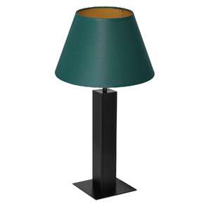 Luminex Table lamps 3614 Lampa stołowa lampka 1X60W E27 czarny/zielony