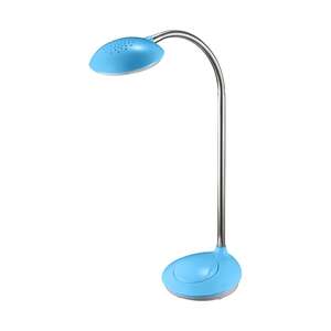 Krislamp Lampa biurkowa LA D908 lampa stołowa lampka 1x4W LED niebieska