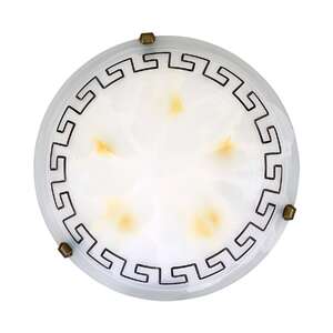 Plafon lampa sufitowa Rabalux Etrusco 2x60W E27 brąz 7649