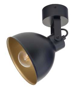 Sigma Mars 32266 plafon lampa sufitowa 1x60W E27 czarna - wysyłka w 24h