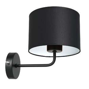 Luminex Arden 3467 kinkiet lampa ścienna 1x60W E27 czarny/biały