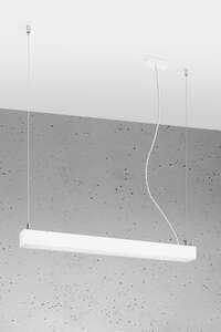 Sollux Pinne TH.032 lampa wisząca 1x22W LED 3100Lm 4000K biała