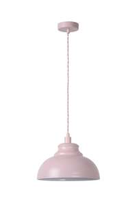 Lucide Isla 34400/29/66 lampa wisząca zwis 1x40W E14 różowa - wysyłka w 24h