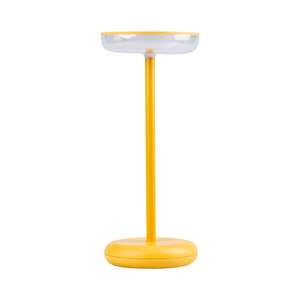 Kanlux Fluxy 37314 lampa stołowa lampka 1x1,7W LED 3000K żółta/transparentna