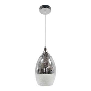 Candellux Celia 31-51561 lampa wisząca zwis 1x60W E27 srebrny