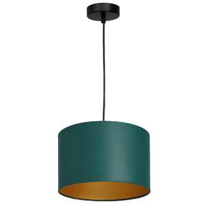 Luminex Arden 3548 Lampa wisząca zwis 1x60W E27 czarny/zielony/złoty
