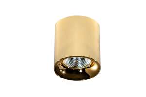 Azzardo Mane AZ4154 plafon lampa oprawa sufitowa natynkowa tuba spot 1x20W LED 3000K złoty