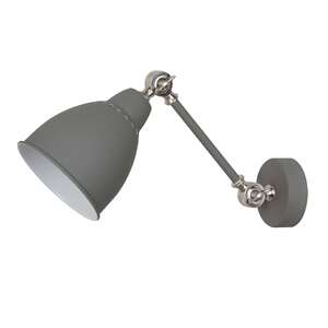 Kinkiet Italux Sonny MB-HN5010-1-GR lampa ścienna 1x60W E27 szary