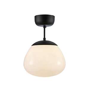Markslojd Rise 108543 plafon lampa sufitowa 1x40W E27 biały/czarny