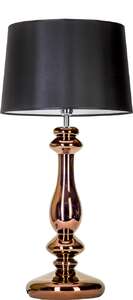 4 Concepts Versailles Copper L204261247 lampa stołowa lampka 1x60W E27 czarny