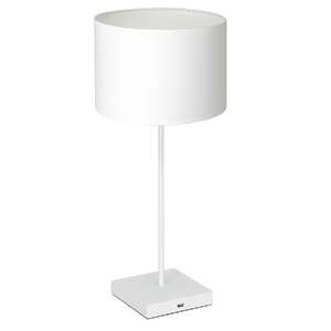 Luminex USB 906 lampa stołowa lampka 1x60W E27 biały