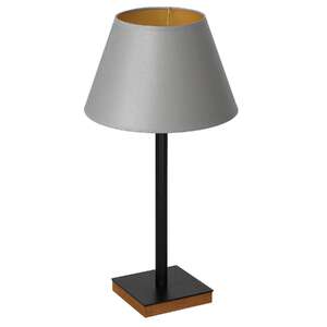 Luminex Table lamps 3761 lampa stołowa lampka 1x60W E27 czarny/szary/naturalny/złoty