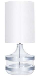 4 Concepts Baden Baden Silver L224281304 lampa stołowa lampka 1x60W E27 biały