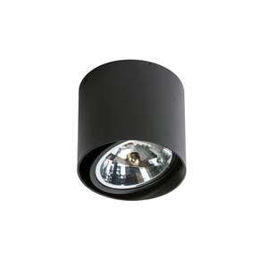 Azzardo Alix AZ1357 GM4110 BK Plafon lampa sufitowa 1x50W G5.3 czarny - Negocjuj cenę