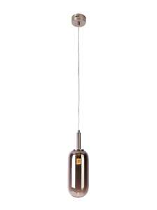 Candellux Ledea Fiuggi 50133214 lampa wisząca zwis 1x6W LED srebrna