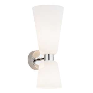 Argon Reno 1033 kinkiet lampa ścienna 2x7W E14 biały/chrom