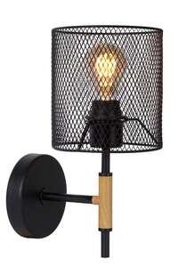 Lucide Baskett 45259/01/30 kinkiet lampa ścienna 1x40W E27 czarny  - wysyłka w 24h