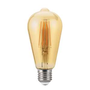 Żarówka LED Lumax Amber LC150 8W E27 ST64 2200K 700LM bursztynowa dekoracyjna filament