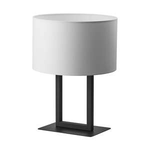Zuma Line Tessa 5131 lampa stołowa lampka 1x60W E27 biała/czarna
