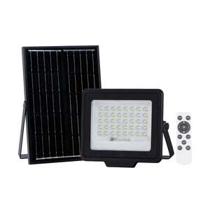 Italux Norla SLR-42563-100W naświetlacz solarny nowoczesny 1x100W LED 4000K 884 lm czarny