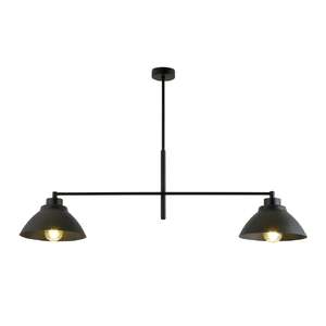 Emibig Maverick 1211/2 plafon lampa sufitowa 2x15W E27 czarny