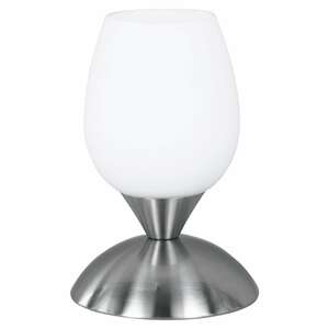 Trio RL Cup II R59441007 lampa stołowa lampka 1x40W E14 nikiel/biała