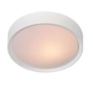 Lucide Lex 08109/01/31 plafon lampa sufitowa 1x9W E27 biała