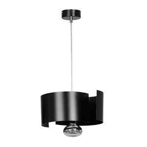 Emibig Vixon 284/1 lampa wisząca zwis 1x15W E27 chrom/czarna