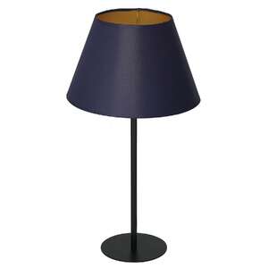 Luminex Arden 3579 Lampa stołowa lampka 1X60W E27 czarny/niebieski/złoty
