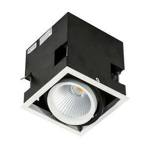 Lampa sufitowa Italux Vertico Single GL7108-1/18W 4000K WH+BL spot 1x18W LED biały mat/czarny