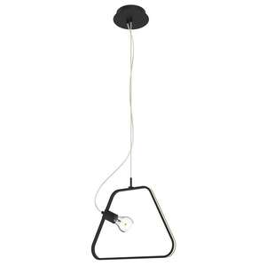 Candellux Ikaria A0023-321 lampa wisząca zwis 1x60W E27 czarny