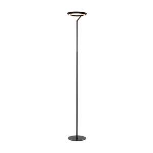 Lucide Celeste 03745/24/30 lampa stojąca podłogowa nowoczesna elegancka metalowa 1x21W LED 2700K 1400 lm czarna