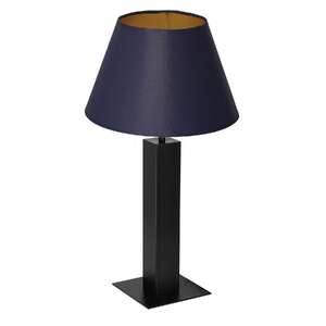 Luminex Table lamps 3615 Lampa stołowa lampka 1X60W E27 czarny/niebieski