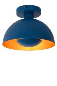 Lucide Siemon 45196/01/35 plafon lampa sufitowa 1x40W E27 niebieski