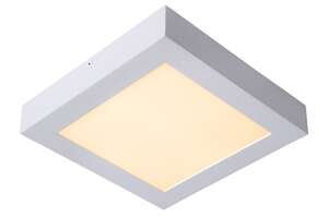 Lucide Brice-Led 28117/22/31 plafon lampa sufitowa 1x22W LED IP44 biały