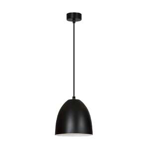 Emibig Lenox 391/1 lampa wisząca zwis 1x15W E27 czarna/biała
