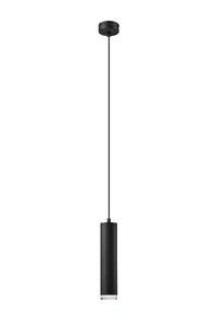 Lamkur Franco 38353 lampa wisząca zwis 1x15W E27 czarna/biała
