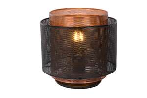 Lucide Orrin 02504/01/30 lampa stołowa lampka 1x60W E27 czarna