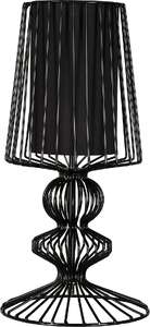 Lampa stołowa Nowodvorski Aveiro 5411 S druciana I 1x40W E27 czarna