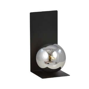 Emibig Form 1166/6 kinkiet lampa ścienna 1x10W E14 dymiony/czarny