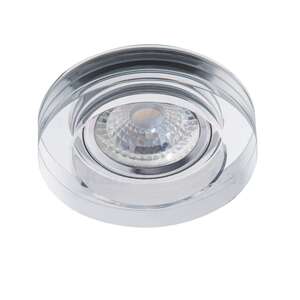 Oczko halogenowe Kanlux Morta B CT-DSO50-SR 22117 lampa sufitowa wpuszczana downlight 1x50W Gx5,3 srebrne