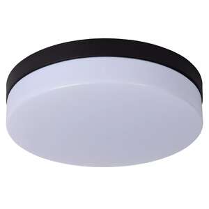 Lucide Biskit 79111/30/30 plafon lampa sufitowa 1x18W LED 2700K 1150lm IP44 biały/czarny