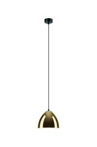 Lamkur Mia 40479 lampa wisząca zwis 1x60W E27 złota/czarna
