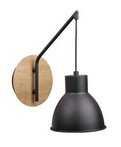 Candellux Vario 21-73495 kinkiet lampa ścienna 1x60W E27 czarny